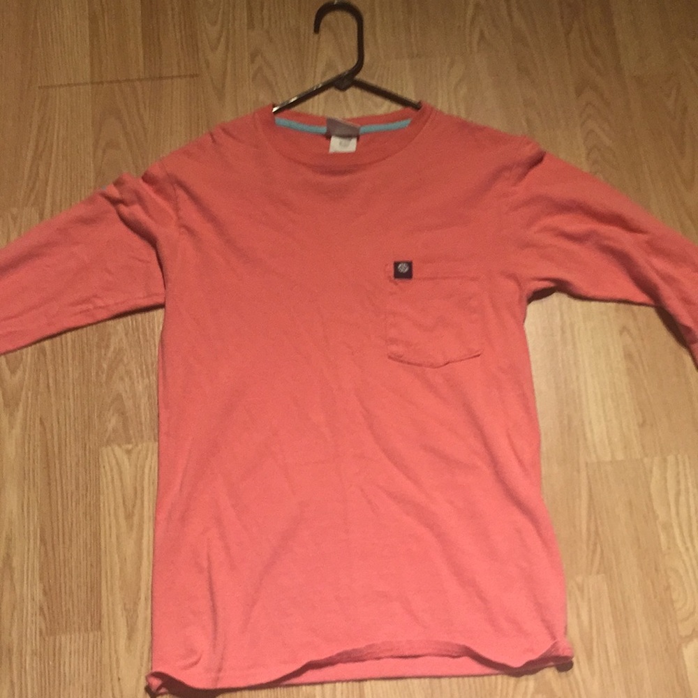 A women’s long sleeve tee